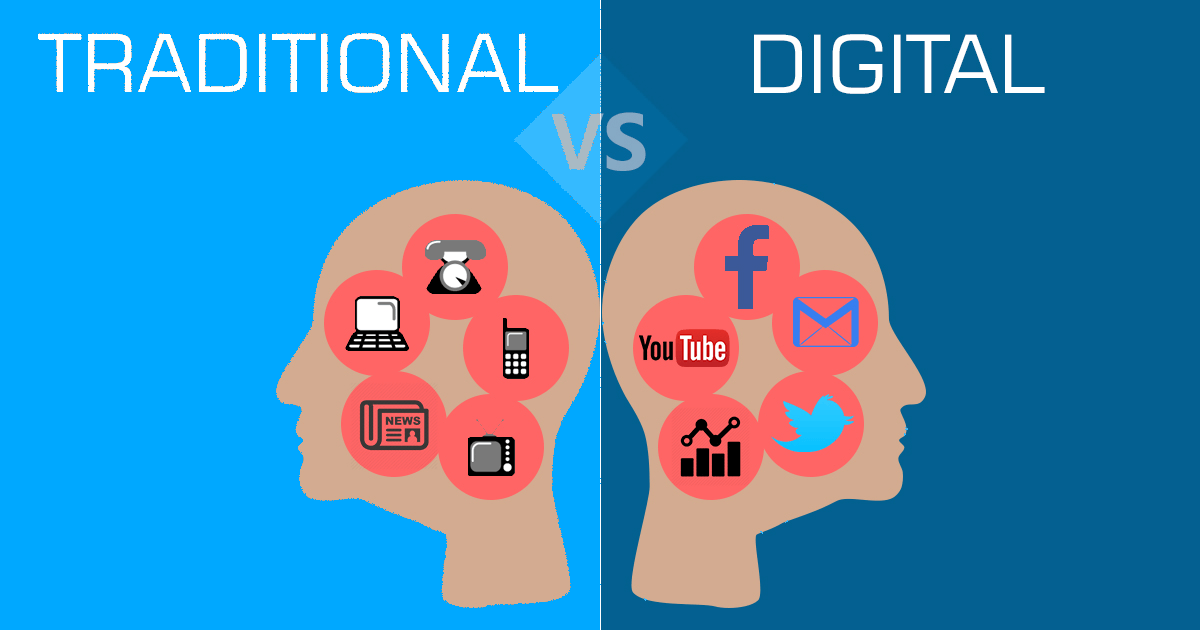 Traditional Marketing vs Digital Marketing